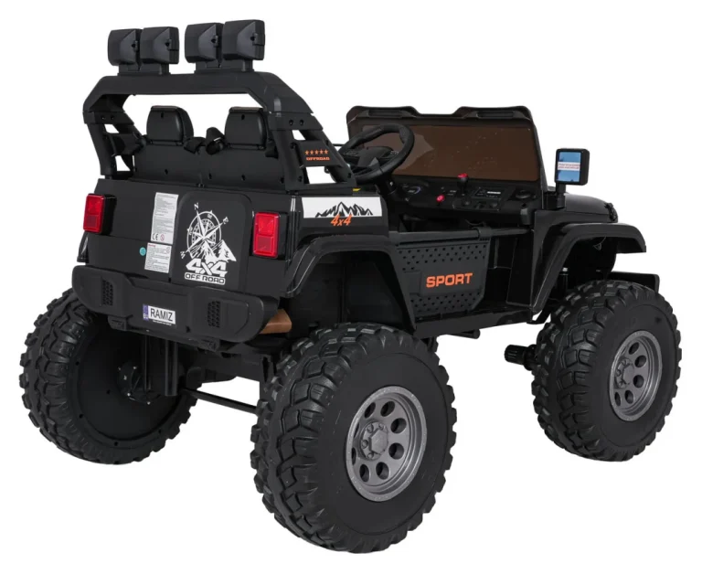 Ekstremno Sportsko 4x4 Vozilo Promjenjive Veličine, Crno 10