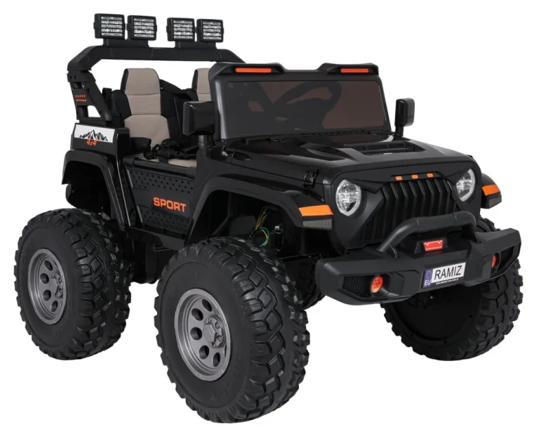 Ekstremno Sportsko 4x4 Vozilo Promjenjive Veličine, Crno 16