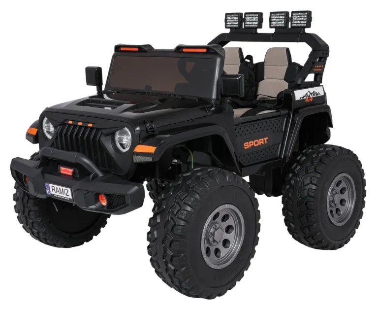 Ekstremno Sportsko 4x4 Vozilo Promjenjive Veličine, Crno 17