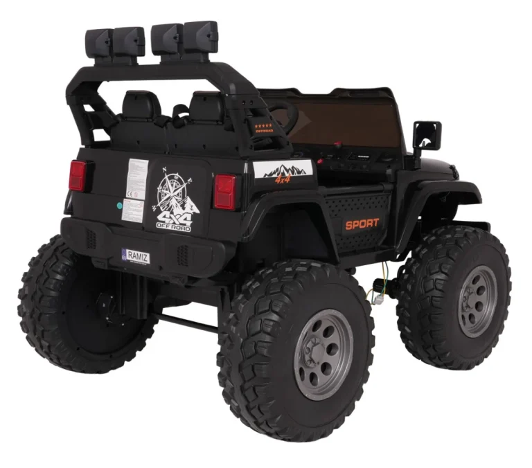 Ekstremno Sportsko 4x4 Vozilo Promjenjive Veličine, Crno 21