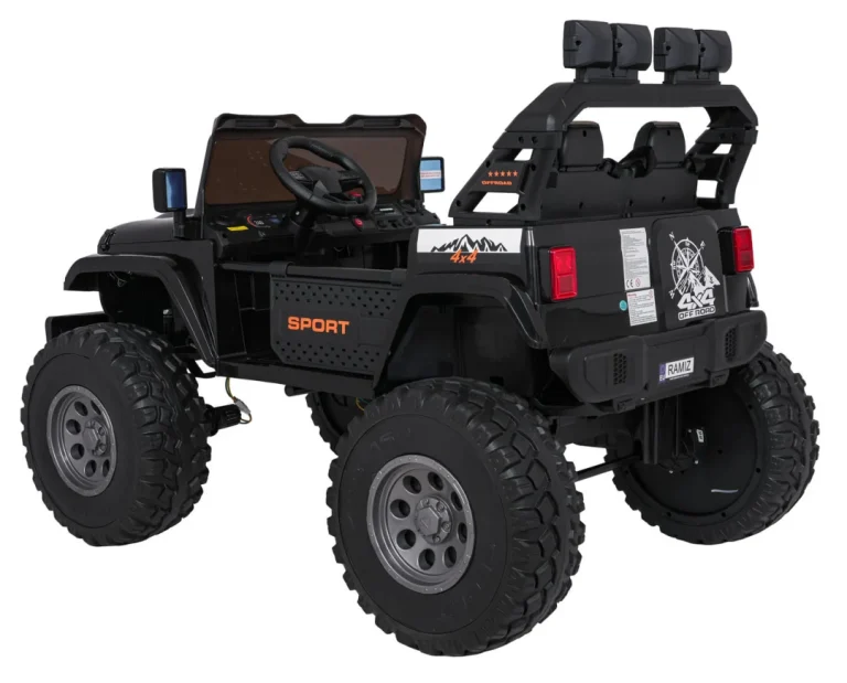 Ekstremno Sportsko 4x4 Vozilo Promjenjive Veličine, Crno 8