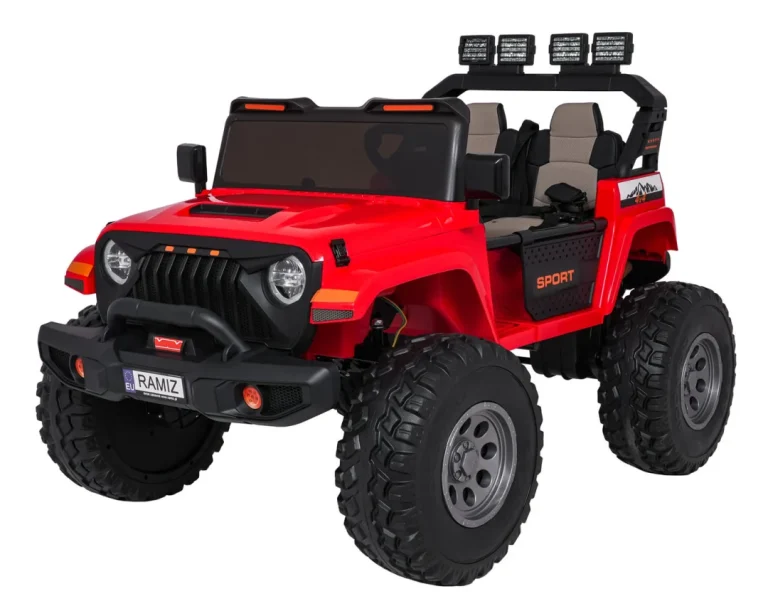 Ekstremno Sportsko 4x4 Vozilo Promjenjive Veličine, Crveno 1