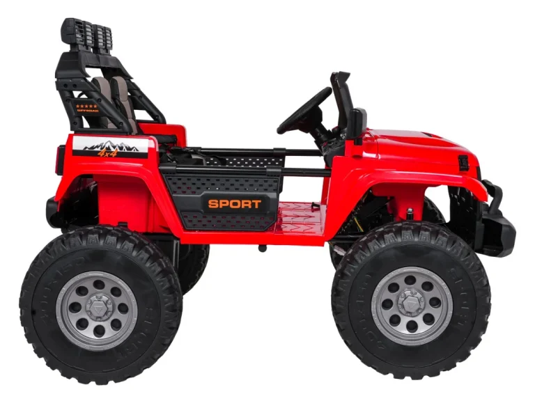 Ekstremno Sportsko 4x4 Vozilo Promjenjive Veličine, Crveno 10
