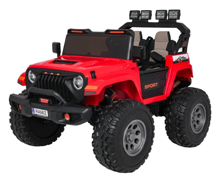 Ekstremno Sportsko 4x4 Vozilo Promjenjive Veličine, Crveno 14