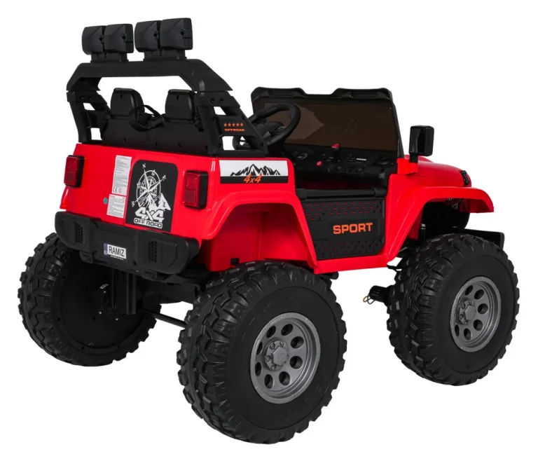 Ekstremno Sportsko 4x4 Vozilo Promjenjive Veličine, Crveno 18