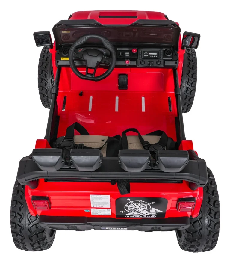 Ekstremno Sportsko 4x4 Vozilo Promjenjive Veličine, Crveno 20
