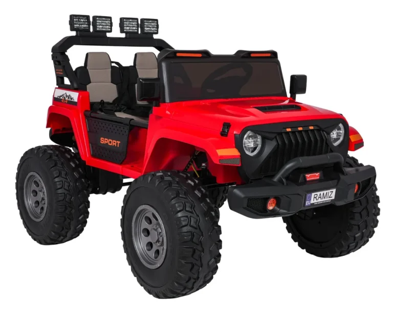 Ekstremno Sportsko 4x4 Vozilo Promjenjive Veličine, Crveno 5