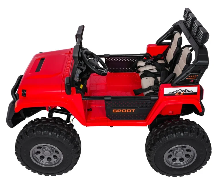 Ekstremno Sportsko 4x4 Vozilo Promjenjive Veličine, Crveno 7