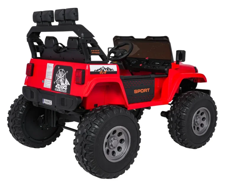 Ekstremno Sportsko 4x4 Vozilo Promjenjive Veličine, Crveno 9