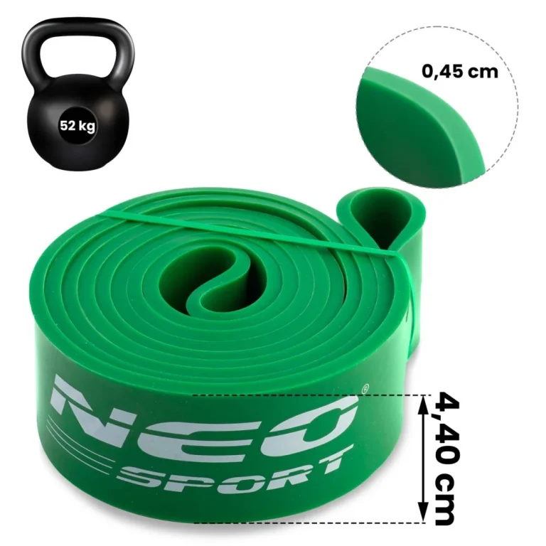 Elastična Traka Za Vježbanje Otpora Neo Sport Ns 960, Zelena 9