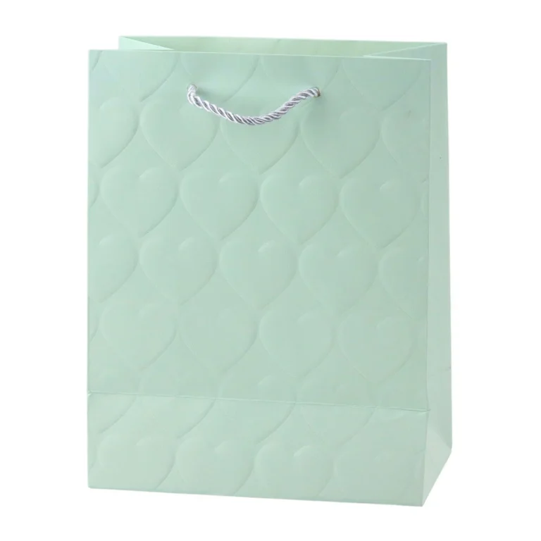 Elegantna Poklon Vrećica S Reljefnim Srcima 23 X 18 X 10,5 Cm 5