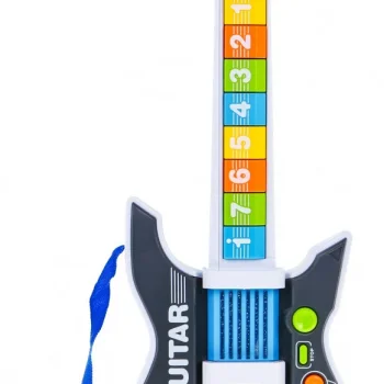 Električna Gitara S Mikrofonom Na Stalku 3+ 3