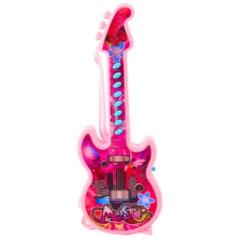 Električna Gitara Za Djecu Melodies 29 Cm, Ružičasta 2