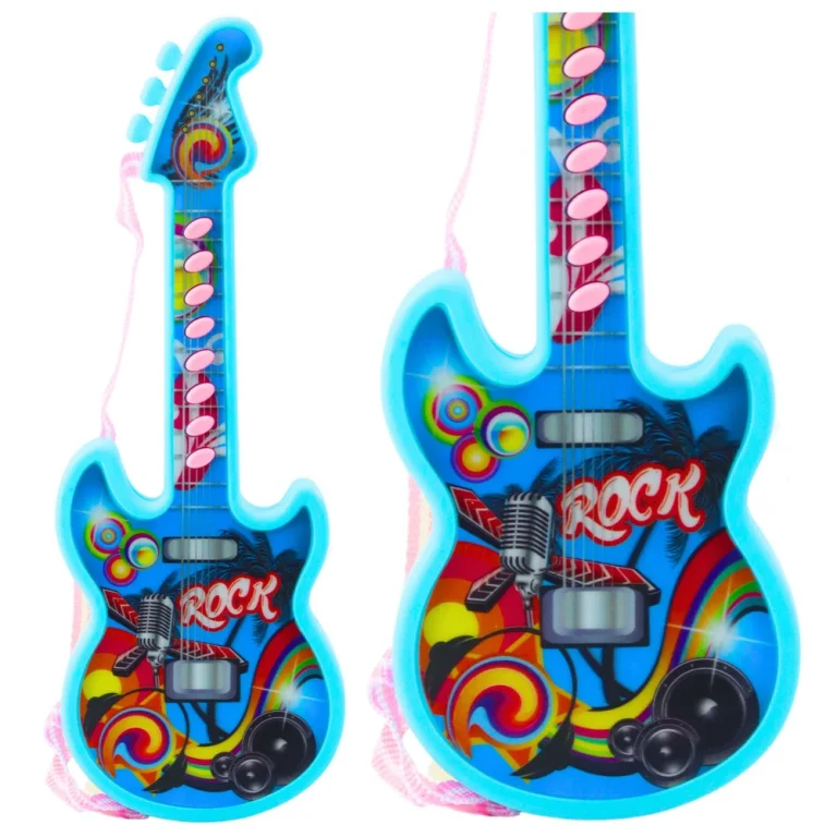 Električna Gitara Za Djecu Melodies Solmization Range Plava 29 Cm 1