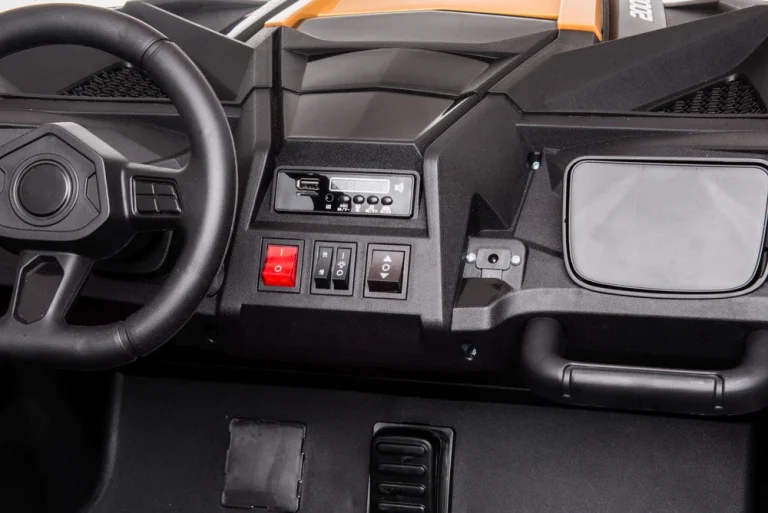 Električna Kolica Za Vožnju A032 Zlatna Auto Na Akumulator 11