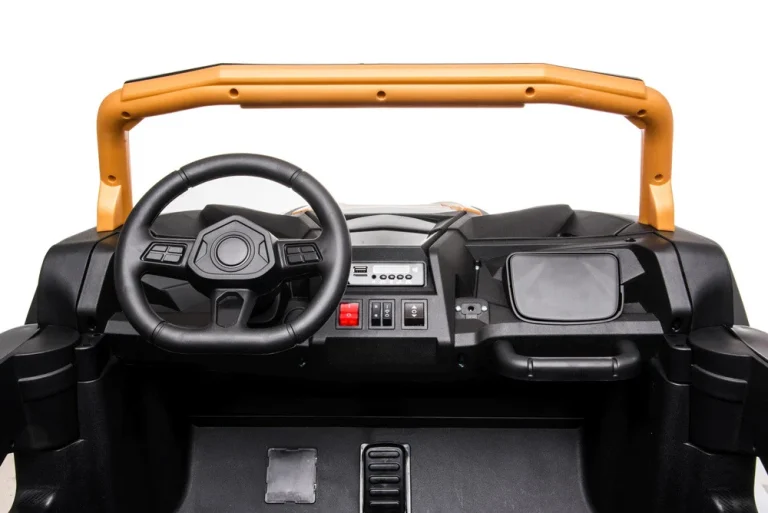 Električna Kolica Za Vožnju A032 Zlatna Auto Na Akumulator 12