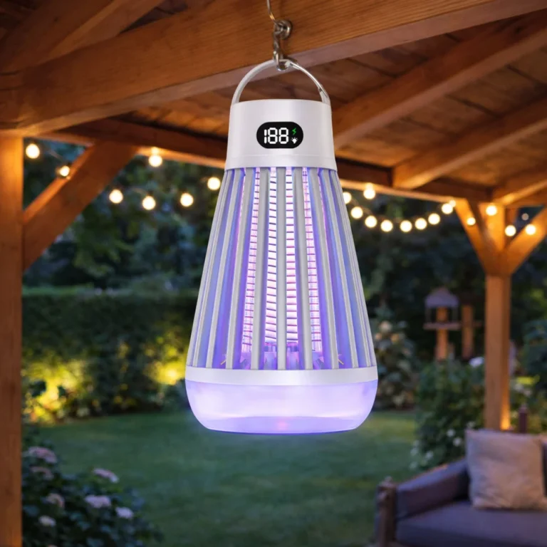 Električna Lampa Za Komarce Uv Usb Bijela 4