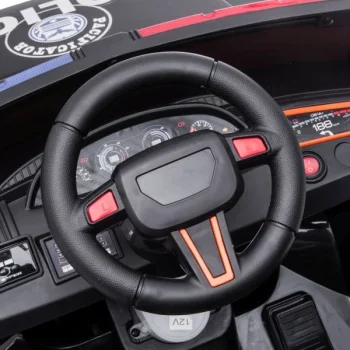 Električna Vožnja Na Biciklu Bbh 021 Policijska Crna Auto Na Akumulator 16
