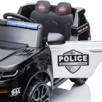 Električna Vožnja Na Biciklu Bbh 021 Policijska Crna Auto Na Akumulator 20