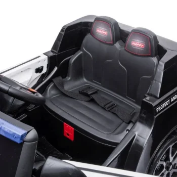 Električna Vožnja Na Biciklu Bbh 021 Policijska Crna Auto Na Akumulator 21