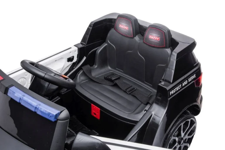Električna Vožnja Na Biciklu Bbh 021 Policijska Crna Auto Na Akumulator 21