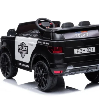 Električna Vožnja Na Biciklu Bbh 021 Policijska Crna Auto Na Akumulator 22