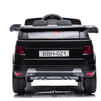 Električna Vožnja Na Biciklu Bbh 021 Policijska Crna Auto Na Akumulator 3
