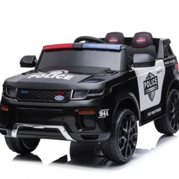 Električna Vožnja Na Biciklu Bbh 021 Policijska Crna Auto Na Akumulator 5