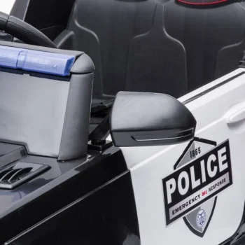 Električna Vožnja Na Biciklu Bbh 021 Policijska Crna Auto Na Akumulator 6