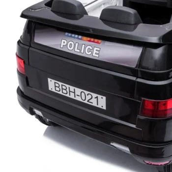 Električna Vožnja Na Biciklu Bbh 021 Policijska Crna Auto Na Akumulator 8