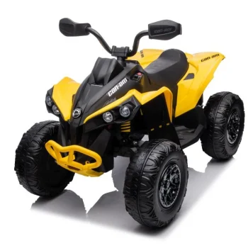 Električni Ride On Can Am Renegate žuti Auto Na Akumulator 10