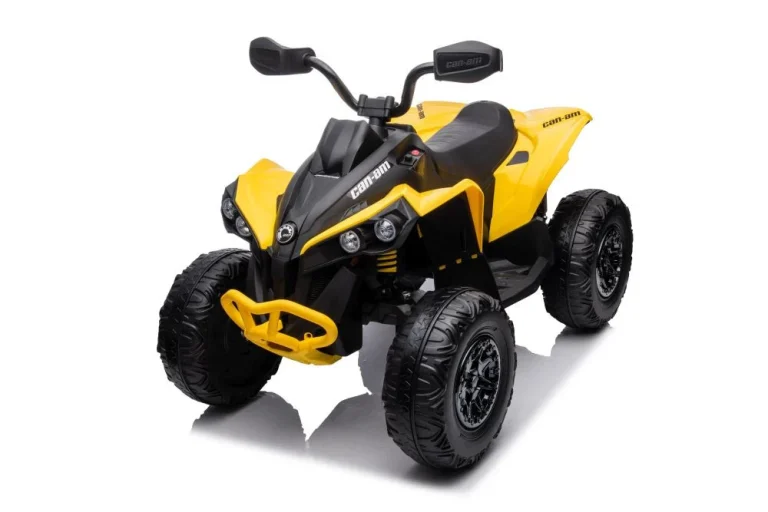 Električni Ride On Can Am Renegate žuti Auto Na Akumulator 10