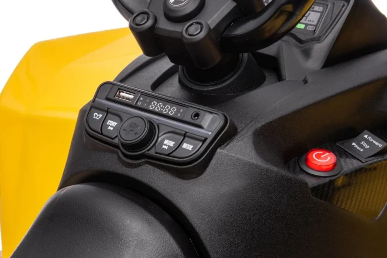 Električni Ride On Can Am Renegate žuti Auto Na Akumulator 11