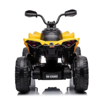 Električni Ride On Can Am Renegate žuti Auto Na Akumulator 8