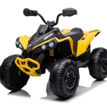 Električni Ride On Can Am Renegate žuti Auto Na Akumulator 9
