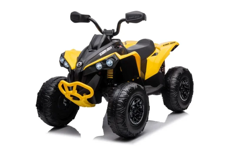 Električni Ride On Can Am Renegate žuti Auto Na Akumulator 9
