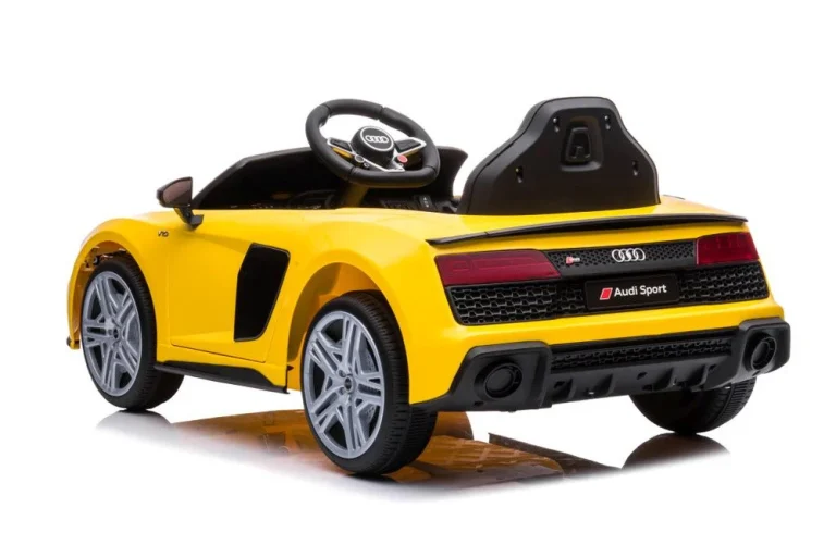 Električni Automobil Audi R8 Lift A300 žuti Auto Na Akumulator 4