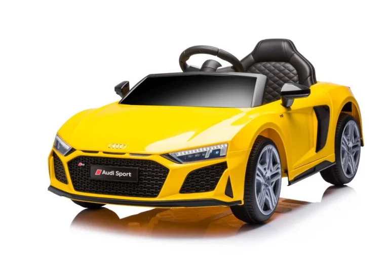 Električni Automobil Audi R8 Lift A300 žuti Auto Na Akumulator 9