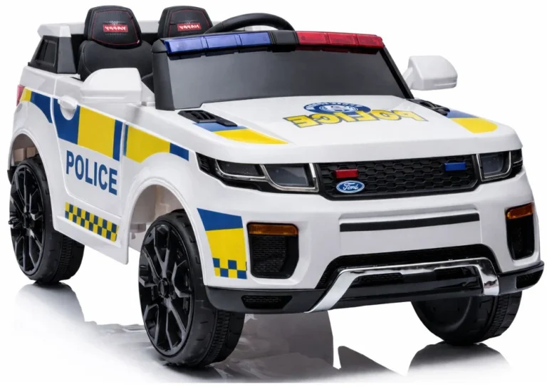 Električni Automobil Bbh 021 Policijsko Bijela Auto Na Akumulator 1
