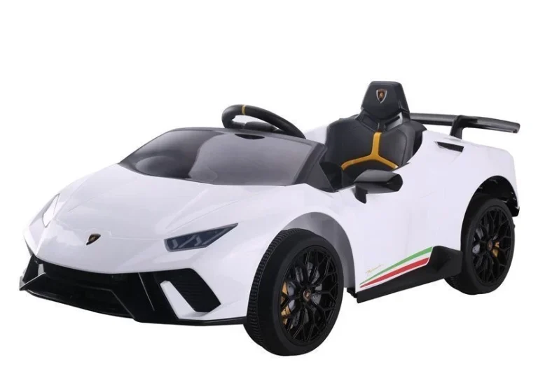 Električni Automobil Lamborghini Huracan Bijela Boja 2