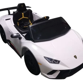 Električni Automobil Lamborghini Huracan Bijela Boja 4