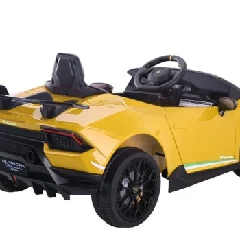 Električni Automobil Lamborghini Huracan žuti 4