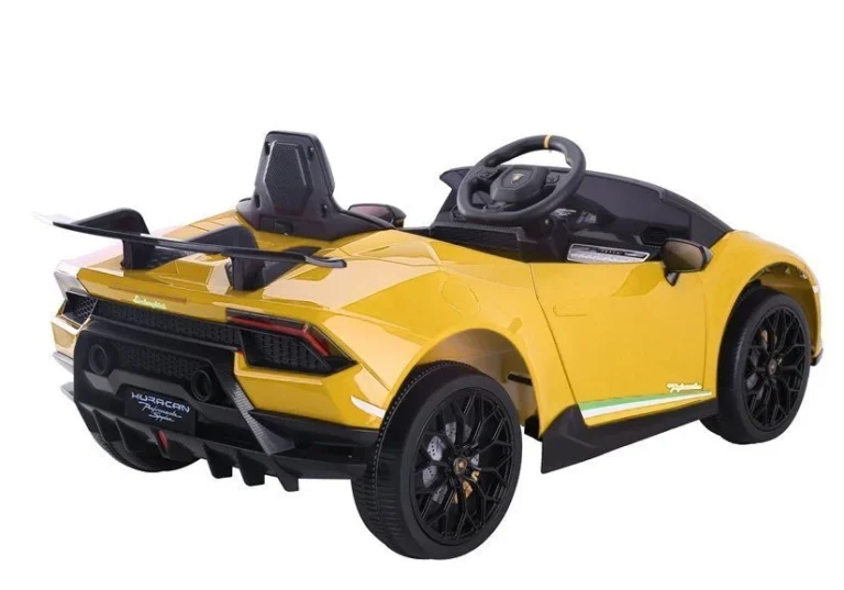Električni Automobil Lamborghini Huracan žuti 4
