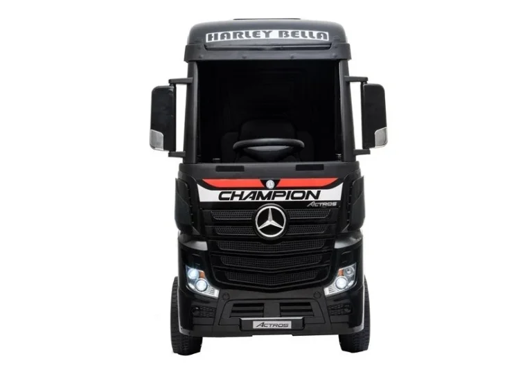 Električni Automobil Mercedes Actros Crno Obojen Mp4 Auto Na Akumulator 3