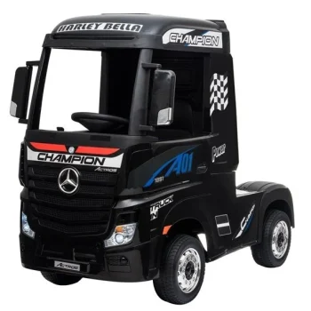 Električni Automobil Mercedes Actros Crno Obojen Mp4 Auto Na Akumulator 4