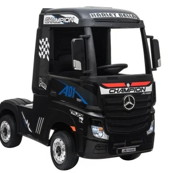 Električni Automobil Mercedes Actros Crno Obojen Mp4 Auto Na Akumulator 7