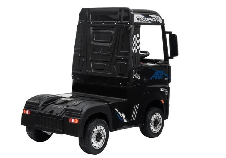 Električni Automobil Mercedes Actros Crno Obojen Mp4 Auto Na Akumulator 8