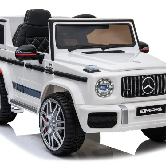 Električni Automobil Mercedes G63 Bijeli Auto Na Akumulator 1