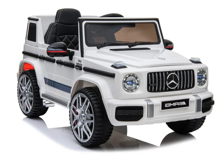 Električni Automobil Mercedes G63 Bijeli Auto Na Akumulator 1