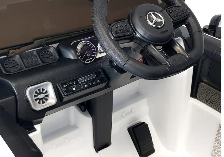 Električni Automobil Mercedes G63 Bijeli Auto Na Akumulator 7